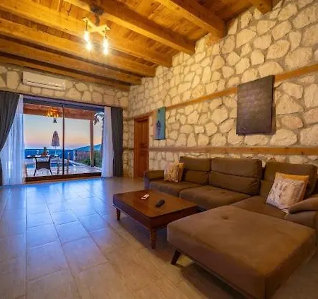 Honeymoon With Sea View Villa Kas